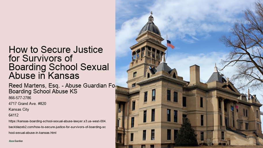 How to Secure Justice for Survivors of Boarding School Sexual Abuse in Kansas 